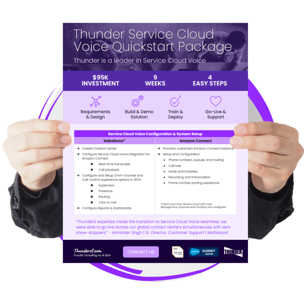 Thunder X AWS Quickstart