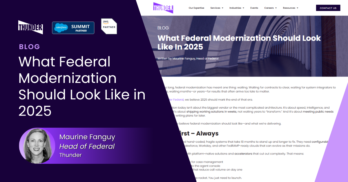 Federal Modernization