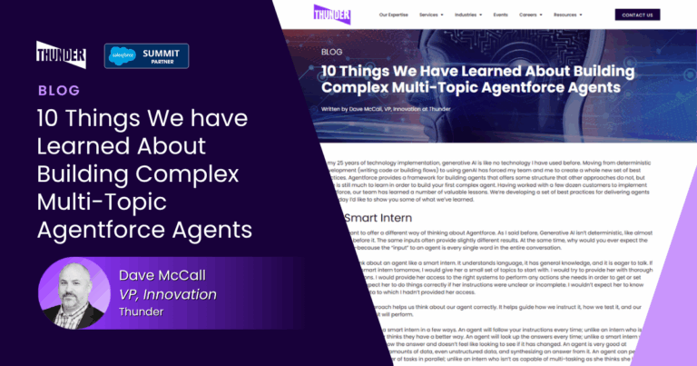 10 Things We have Learned About Building Complex Multi-Topic Agentforce Agents