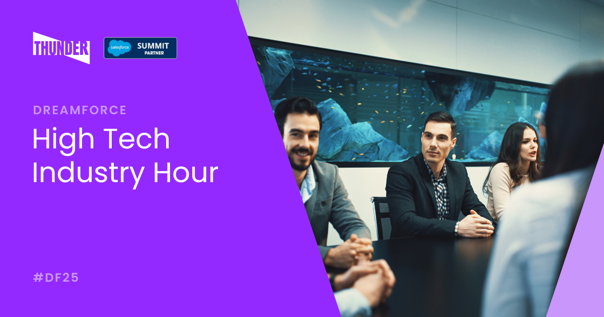 Dreamforce 2025 High Tech Industry Hour Post