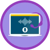 service cloud voice badge